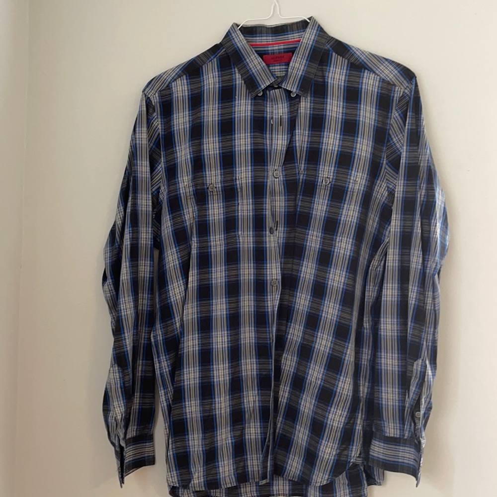 large men’s button-down